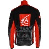 Set Fietsshirt Lange Mouw + Lange Koersbroek Caisse d`Epargne Rood Zwart Wit